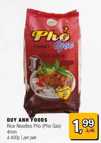 Amazing Oriëntal DUY ANH FOODS aanbieding