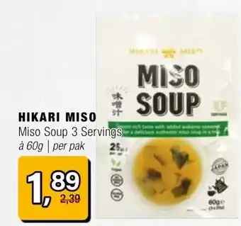 Amazing Oriëntal HIKARI MISO aanbieding