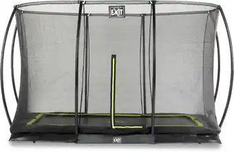 Welkoop Exit Silhouette - Inground trampoline - 244 x 366 cm x 203 cm aanbieding