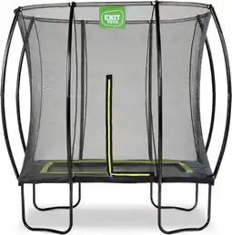 Welkoop Exit Silhouette - Inground trampoline - 153 x 214 cm x 245 cm - Zwart - Rechthoekig aanbieding