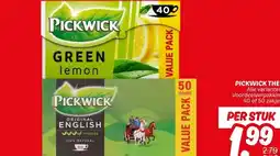 Dekamarkt PICKWICK THEE aanbieding