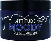 Bol.com Attitude Hair Dye - Moody Semi permanente haarverf - haarkleuring - Donkerblauw aanbieding