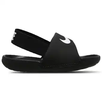 Foot Locker Nike Kawa Unisex Slippers en Sandalen - Zwart - Maat: 21 - Plastic - Foot Locker aanbieding