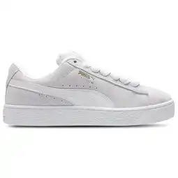Foot Locker Puma Suede Heren Schoenen - Zilver - Maat: 41 - Leer - Foot Locker aanbieding