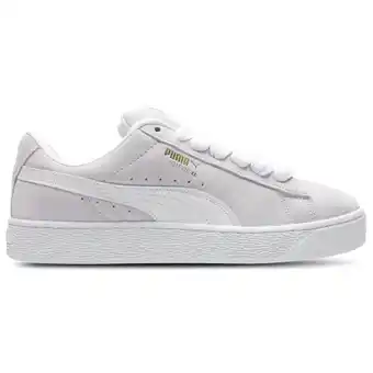Foot Locker Puma Suede Heren Schoenen - Zilver - Maat: 41 - Leer - Foot Locker aanbieding