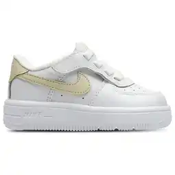 Foot Locker Nike Air Force Unisex Schoenen - Wit - Maat: 18.5 - Leer - Foot Locker aanbieding