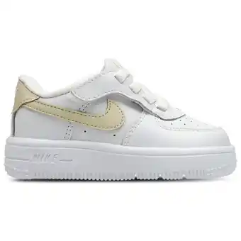 Foot Locker Nike Air Force Unisex Schoenen - Wit - Maat: 18.5 - Leer - Foot Locker aanbieding
