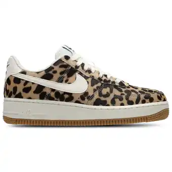 Foot Locker Nike Air Force Dames Schoenen - Bruin - Maat: 36.5 - Leer - Foot Locker aanbieding
