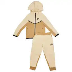 Foot Locker Nike Tech Colorblock Unisex Trainingspakken - Beige - Maat: 74 - 80 CM - Foot Locker aanbieding