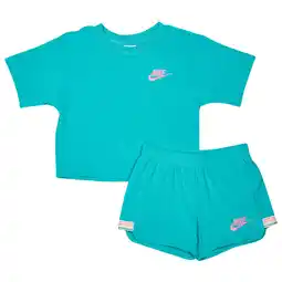 Foot Locker Nike Terry Unisex Trainingspakken - Groen - Maat: 98 - 104 CM - Katoen French Terry - Foot Locker aanbieding