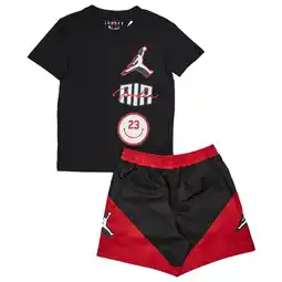 Foot Locker Jordan Stacked Unisex Trainingspakken - Zwart - Maat: 74 - 80 CM - Katoen Jersey - Foot Locker aanbieding