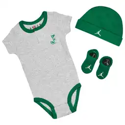 Foot Locker Jordan Rib 2 Pc Unisex Geschenksets - Grijs - Maat: 50 - 56 CM - Katoen Jersey - Foot Locker aanbieding