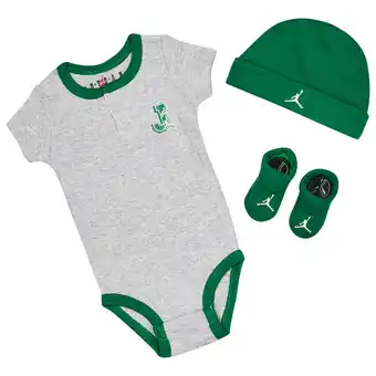 Foot Locker Jordan Rib 2 Pc Unisex Geschenksets - Grijs - Maat: 50 - 56 CM - Katoen Jersey - Foot Locker aanbieding