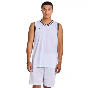Foot Locker Nike DNA Heren Vesten - Wit - Maat: XL - Poly Mesh - Foot Locker aanbieding