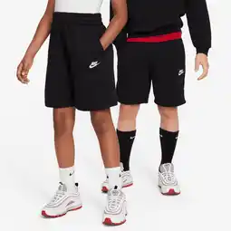 Foot Locker Nike Club Unisex Korte Broeken - Zwart - Maat: 122 - 128 CM - Foot Locker aanbieding