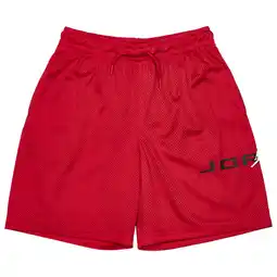 Foot Locker Jordan Baseline Unisex Korte Broeken - Rood - Maat: 128 - 137 CM - Poly Mesh - Foot Locker aanbieding