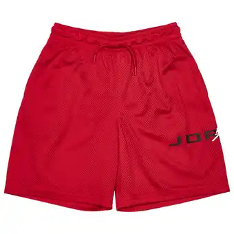 Foot Locker Jordan Baseline Unisex Korte Broeken - Rood - Maat: 128 - 137 CM - Poly Mesh - Foot Locker aanbieding