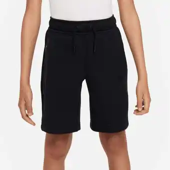 Foot Locker Nike Tech Fleece Unisex Korte Broeken - Zwart - Maat: 122 - 128 CM - Foot Locker aanbieding
