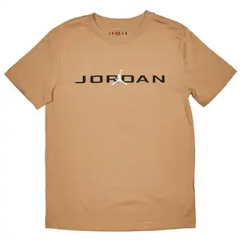 Foot Locker Jordan Air Stretch Unisex T-shirts - Beige - Maat: 128 - 137 CM - Katoen Jersey - Foot Locker aanbieding