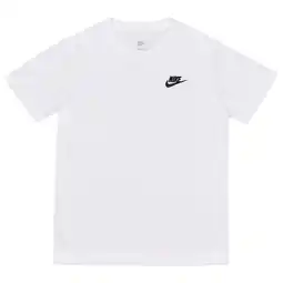 Foot Locker Nike Emb Futura Lbr Unisex T-shirts - Wit - Maat: 128 - 137 CM - Foot Locker aanbieding