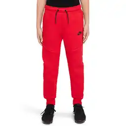 Foot Locker Nike Tech Fleece Unisex Broeken - Rood - Maat: 122 - 128 CM - Foot Locker aanbieding