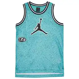 Foot Locker Jordan Play Off Speckle Unisex Vesten - Teal - Maat: 128 - 137 CM - Poly Mesh - Foot Locker aanbieding