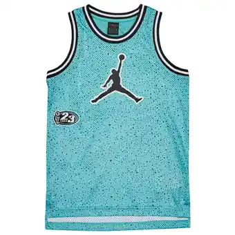 Foot Locker Jordan Play Off Speckle Unisex Vesten - Teal - Maat: 128 - 137 CM - Poly Mesh - Foot Locker aanbieding