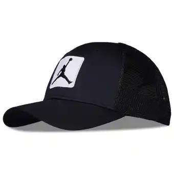Foot Locker Jordan Trucker Unisex Petten - Zwart - Maat: S/M - Katoen - Foot Locker aanbieding