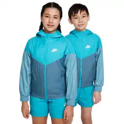 Foot Locker Nike Repellent Windrunner Unisex Jassen - Groen - Maat: 122 - 128 CM - Foot Locker aanbieding