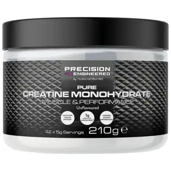 Holland & Barrett Precision Engineered Puur Creatinemonohydraat - 210g aanbieding