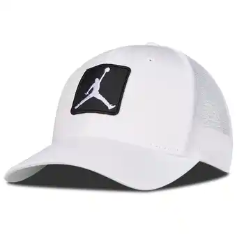 Foot Locker Jordan Trucker Unisex Petten - Wit - Maat: S/M - Katoen - Foot Locker aanbieding