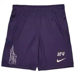 Foot Locker Nike Mbappe Unisex Korte Broeken - Paars - Maat: 122 - 128 CM - Poly Woven - Foot Locker aanbieding