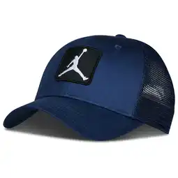 Foot Locker Jordan Trucker Unisex Petten - Blauw - Maat: S/M - Katoen - Foot Locker aanbieding