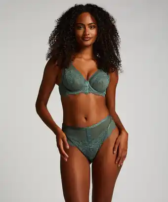 Hunkemoller Hunkemöller String Bella Groen aanbieding