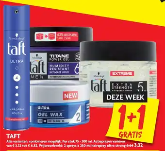 Dekamarkt Taft aanbieding