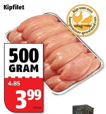 Poiesz Kipfilet 500 gram aanbieding