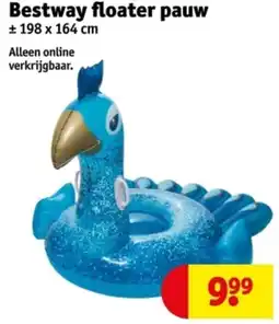 Kruidvat Bestway floater pauw aanbieding