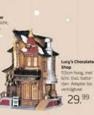 Coppelmans Lucy's Chocolate Shop aanbieding