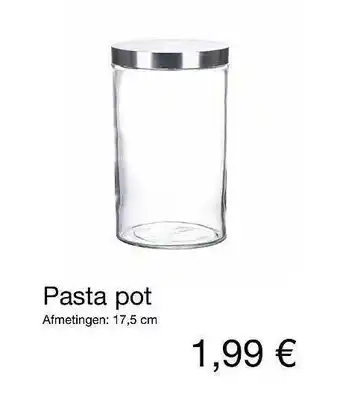 Kik Pasta Pot 17,5 Cm aanbieding