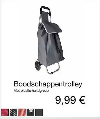 Kik Boodschappentrolley aanbieding