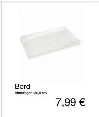 Kik Bord 36,8 Cm aanbieding