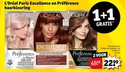 Kruidvat L'oréal paris excellence en préférence aanbieding