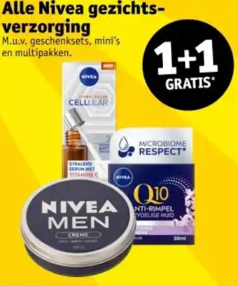 Kruidvat Alle Nivea gezichts verzorging aanbieding
