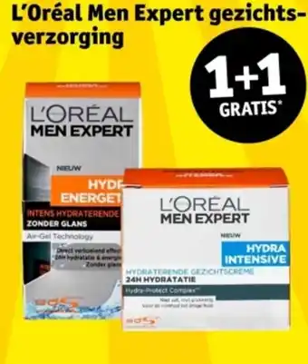 Kruidvat L'Oréal Men Expert gezichts Alle Nivea gezichts aanbieding