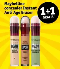 Kruidvat Maybelline concealer instant anti age eraser aanbieding