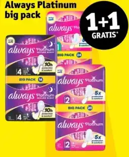 Kruidvat Always Platinum big pack aanbieding