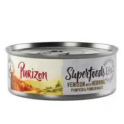 Zooplus Purizon kat natvoer 24 x 60 / 75g / 85g - Wild met haring, pompoen en granaatappel aanbieding