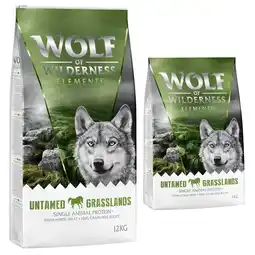Zooplus 13kg Wolf of Wilderness Honden Droogvoer aanbieding
