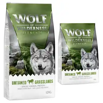 Zooplus 13kg Wolf of Wilderness Honden Droogvoer aanbieding