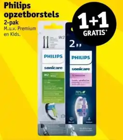 Kruidvat Philips opzetborstels aanbieding